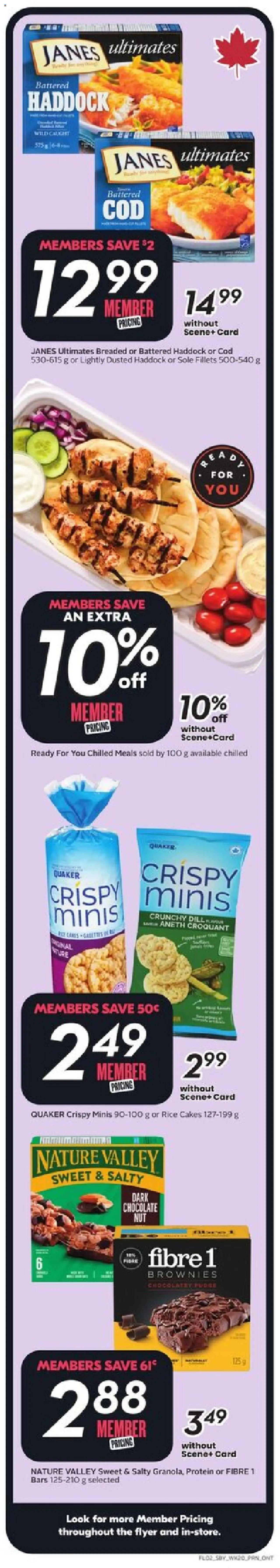 Sobeys flyer valid from 11.09.2025 | Page: 3 | Products: Rice, Chocolate