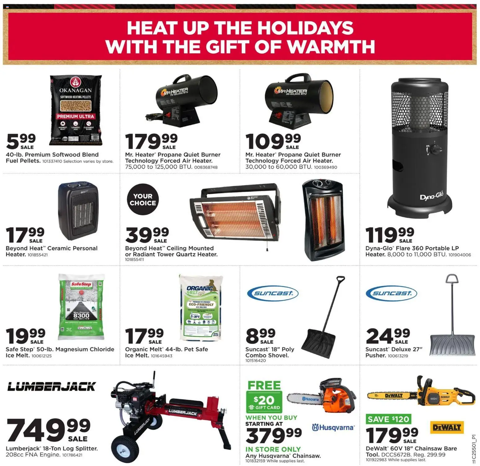 Mills Fleet Farm Weekly Ad - valid from 11.12.2025 | Page: 15 | Products: Magnesium, Safe, Chainsaw