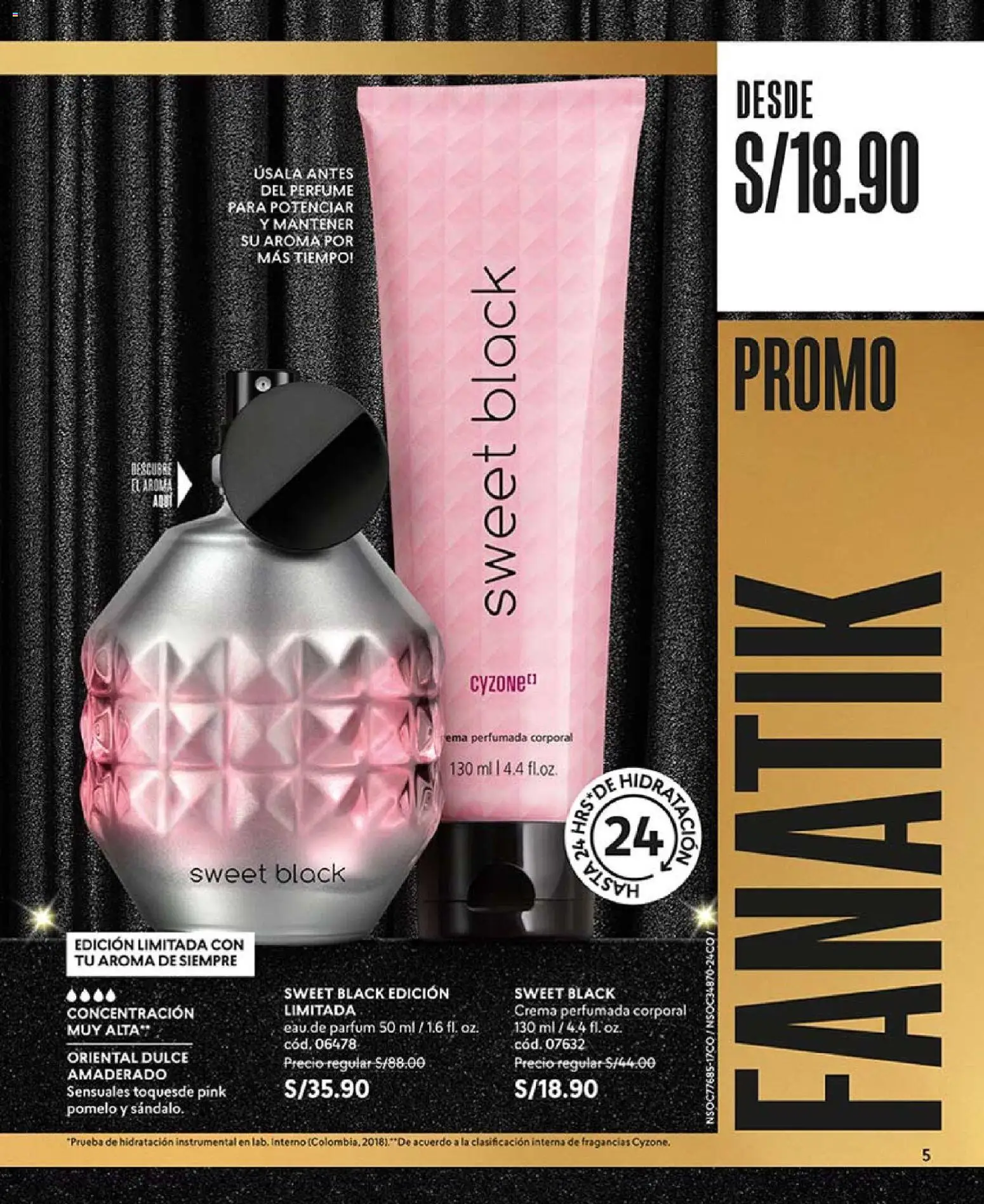 Catálogo CyZone válido desde 14.11.2025 | Página: 5 | Productos: Crema, Perfume