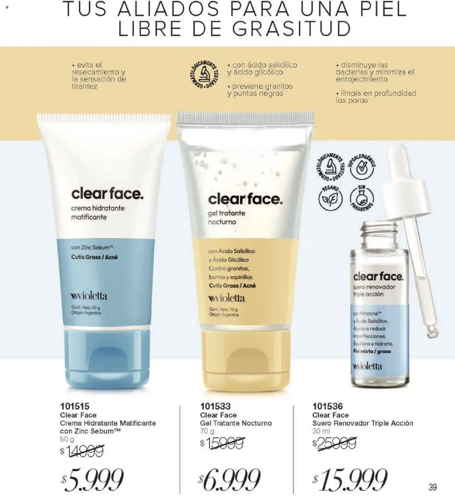 Violetta - Violetta Cosméticos │ válido desde el 05.02.2026 | Página: 39 | Productos: Crema