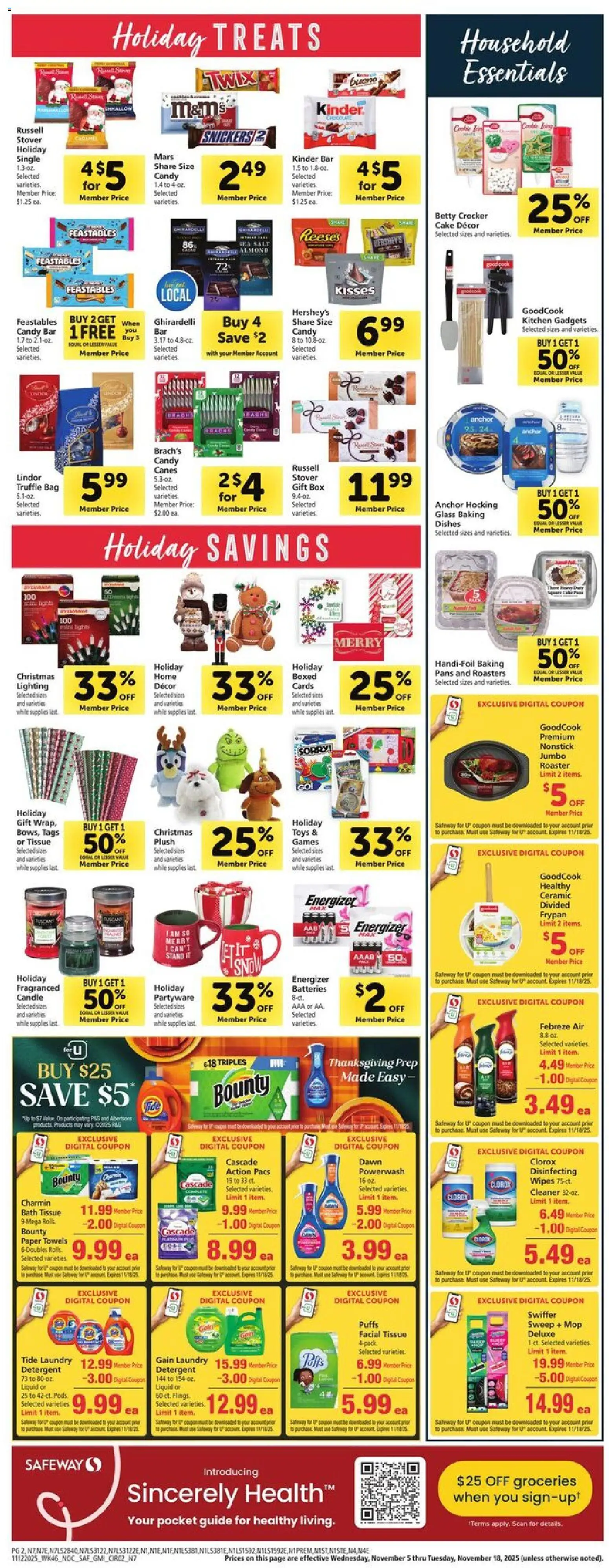 Safeway Weekly Ad - valid from 12.11.2025 | Page: 11 | Products: Box, Bath, Anchor, Bag