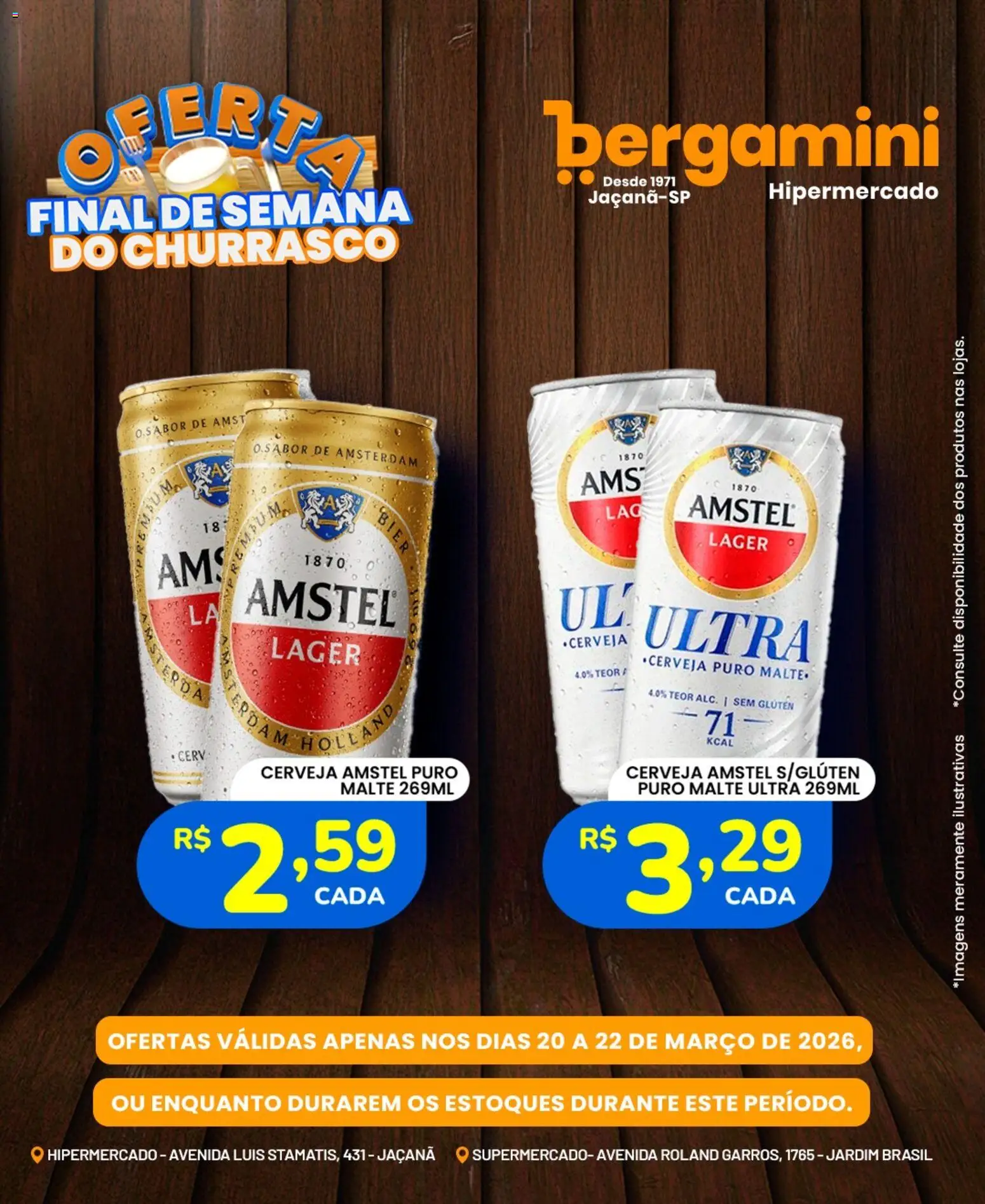 Supermercado Bergamini Folheto - válido de 20.03.2026 | Página: 8 | Produtos: Cerveja