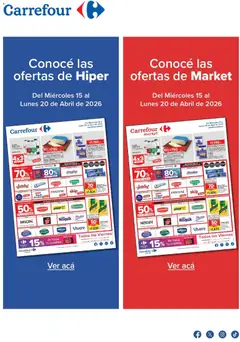 Vista previa Carrefour ofertas válido desde el 15.04.2026