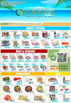 Preview of Oceans flyer - Mississauga from shop Oceans valid from 05.09.2025