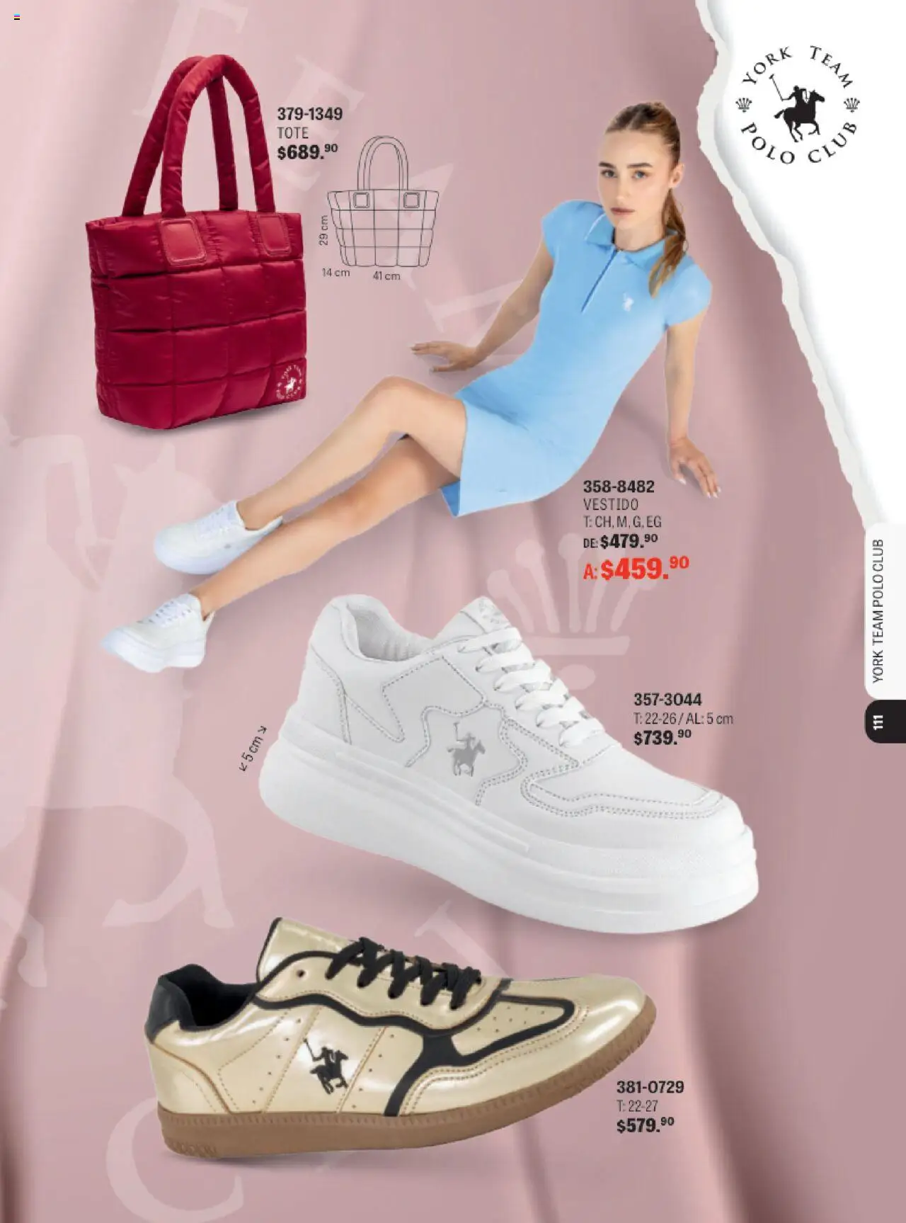 Nuevas ofertas de Andrea válidas en toda la República Mexicana desde el 13.08.2025. ¡Encuentra las mejores ofertas en Andrea - Catálogo Andrea Sport! | Página: 108 | Productos: Vestido