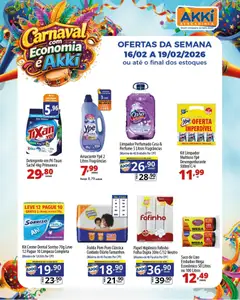 Akki Atacadista - Ofertas da semana - Pré-Visualização do folheto da loja Akki Atacadista, válido de 16.02.2026