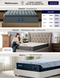 Preview of Linen Chest weekly flyer from shop Linen Chest valid from 28.01.2026 | Page: 13 | Products: Mattress, Pillow