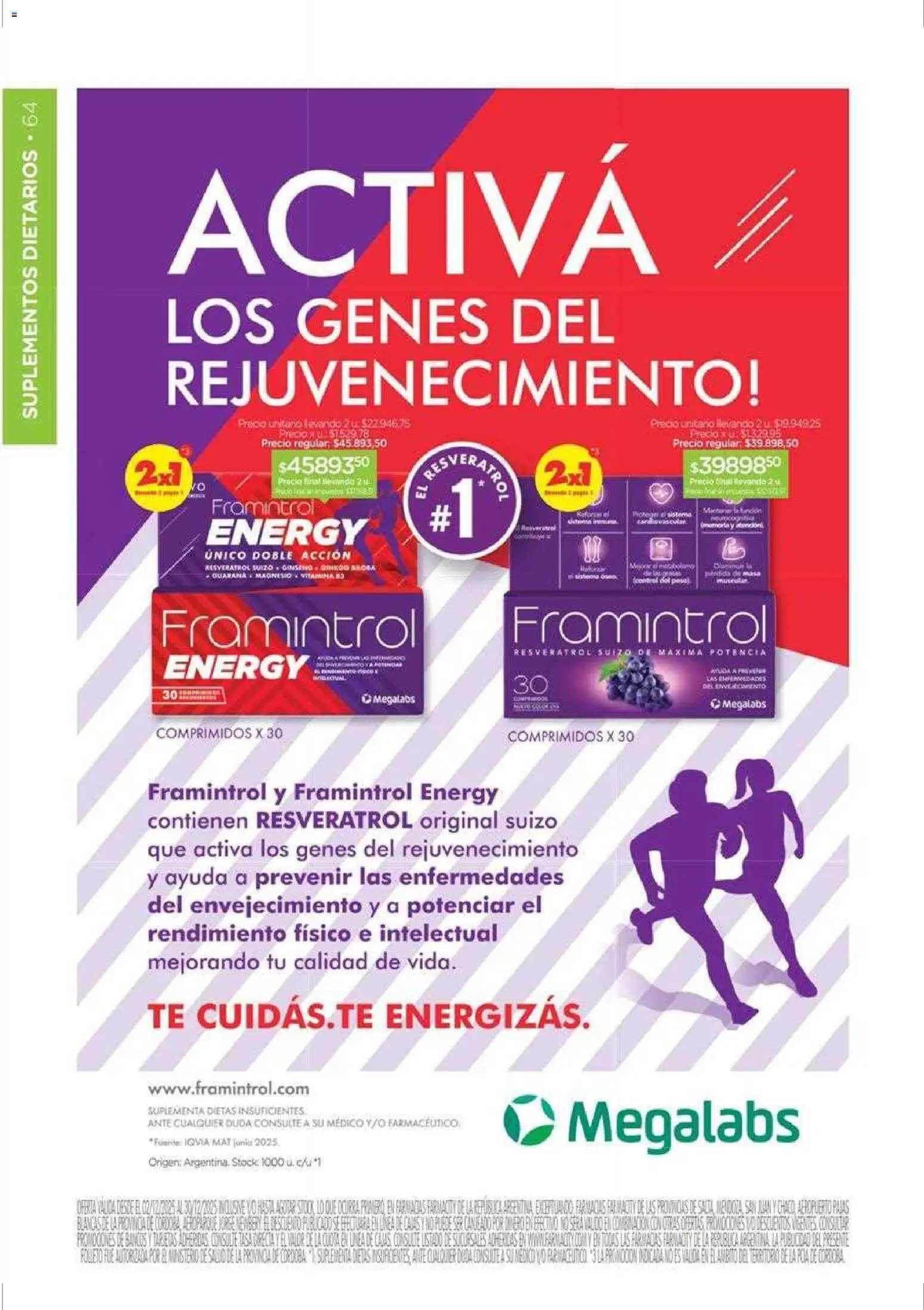 Farmacity catálogo │ válido desde el 02.12.2025 | Página: 64 | Productos: Té