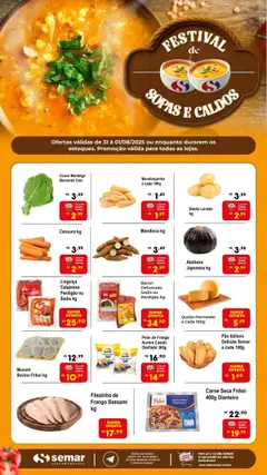 Semar Supermercado Folheto - válido de 31.07.2025 | Página: 1
