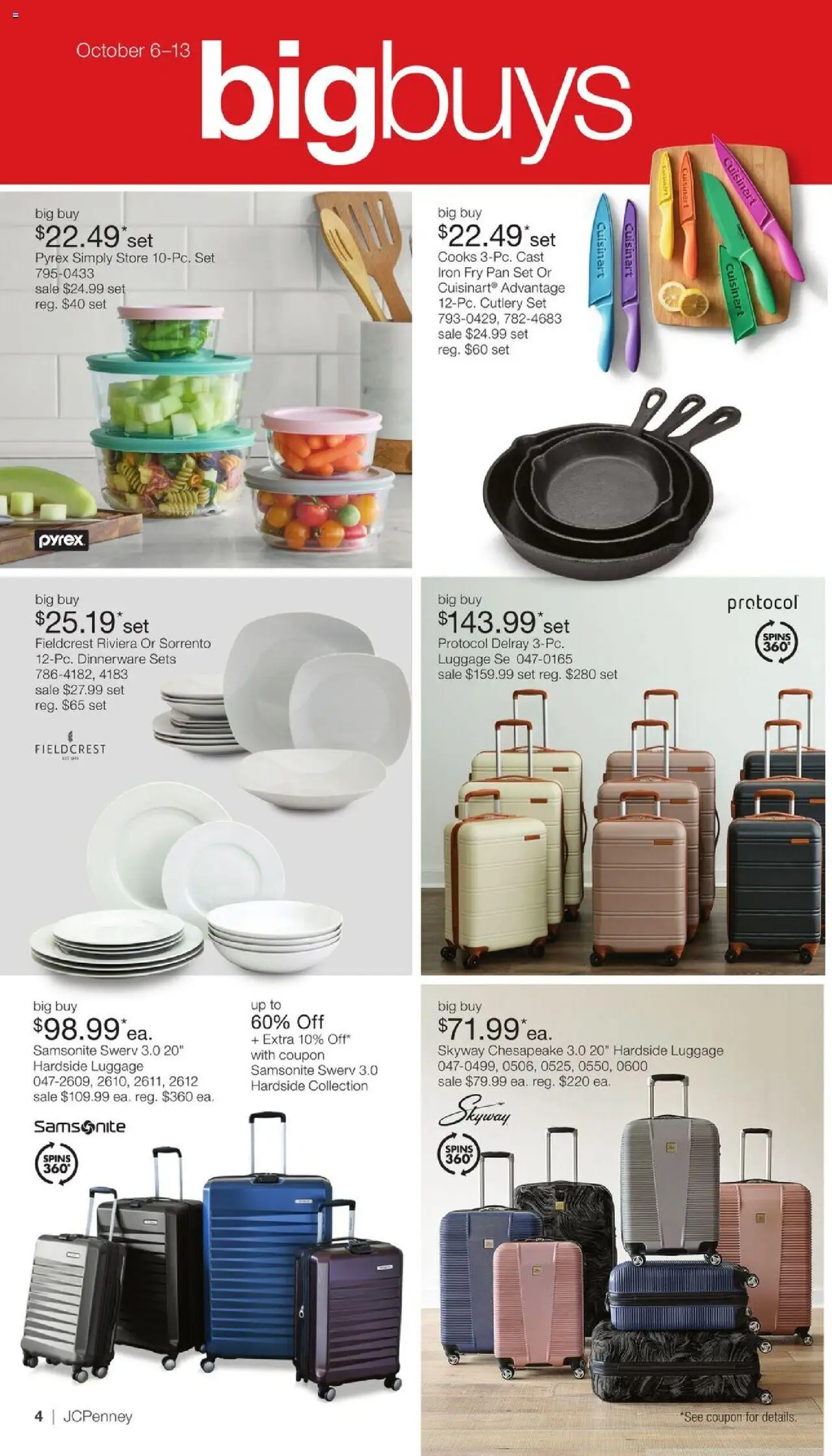 JCPenney Semi-Annual Home Sale - valid from 06.10.2025 | Page: 3 | Products: Pan, Iron