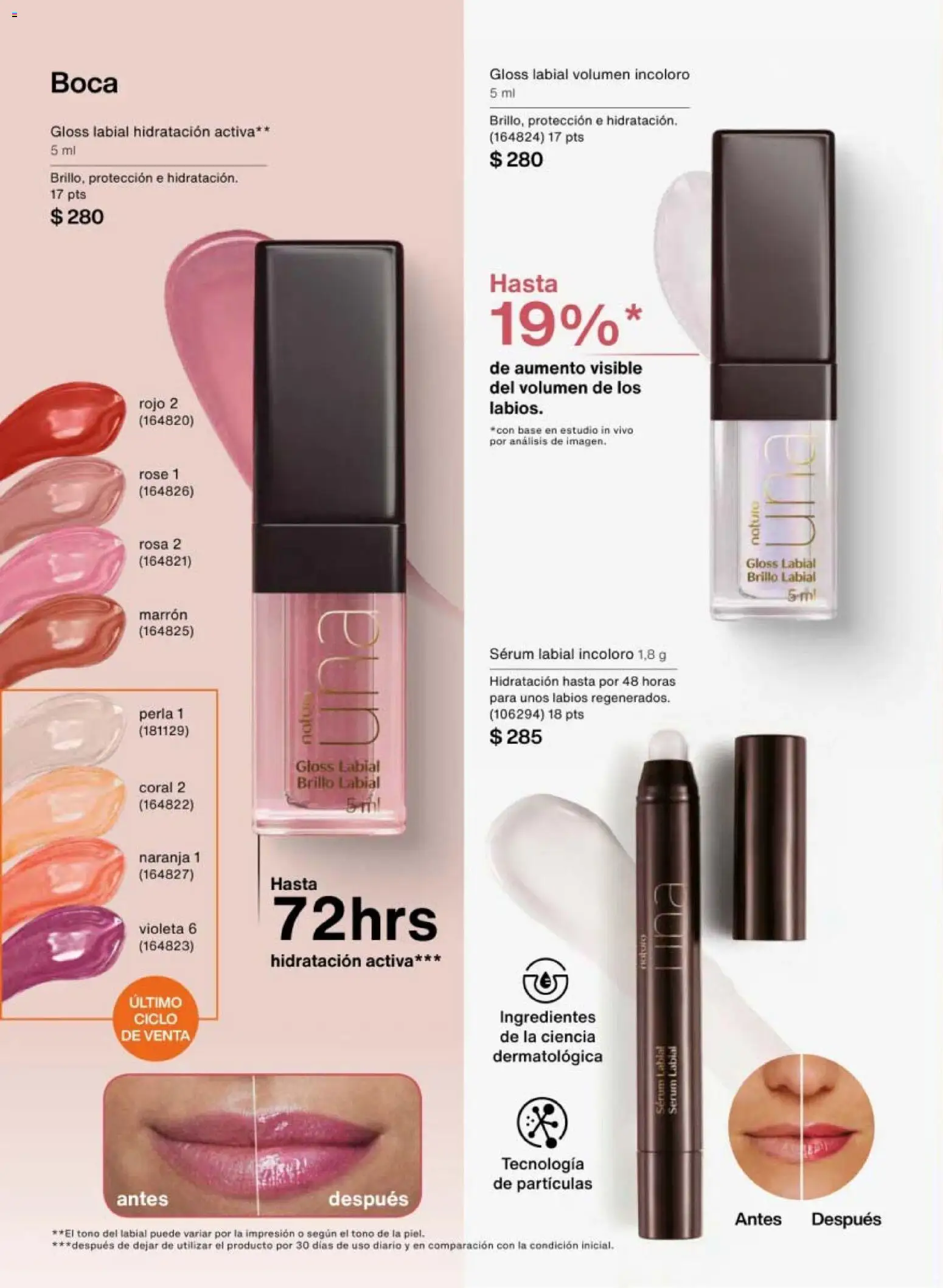 Nuevas ofertas de Natura válidas en toda la República Mexicana desde el 30.01.2026. ¡Encuentra las mejores ofertas en Natura campaña 3 2026! | Página: 80 | Productos: Serum, Brillo