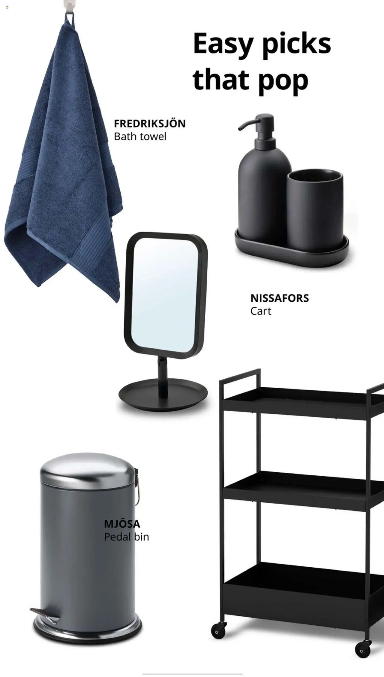 IKEA Bathroom Brochure - valid from 01.01.2025 | Page: 15 | Products: Bath