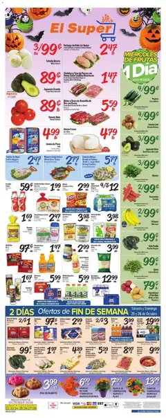 Preview of El Super weekly ads valid from 22.10.2025