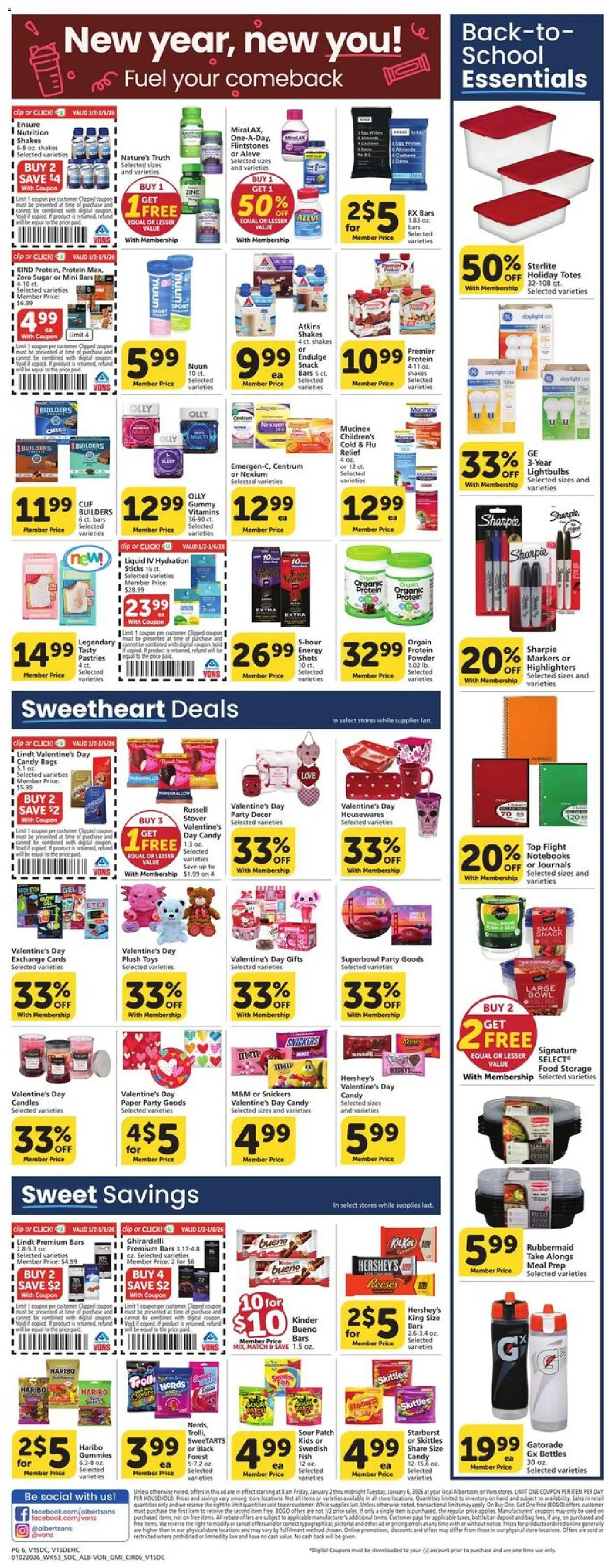 Vons Weekly Ad - valid from 02.01.2026 | Page: 5