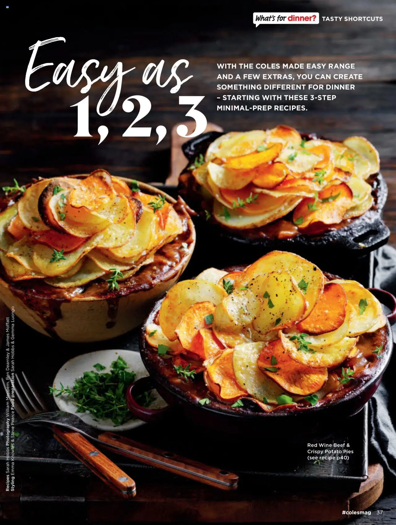 Coles catalogue - valid from 07.08.2025 | Page: 37 | Products: Wine, Beef, Pies