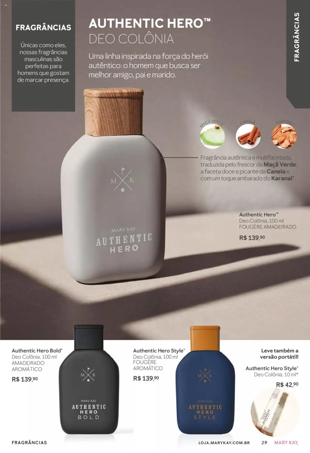 Mary Kay Folheto - válido de 01.10.2025 | Página: 29 | Produtos: Fragrância, Canela
