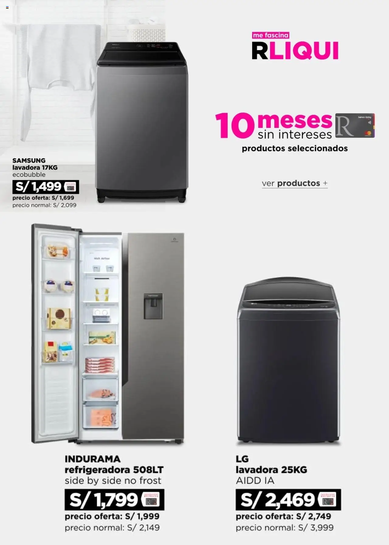 Catálogo Ripley válido desde 01.08.2025 | Página: 5 | Productos: Lavadora