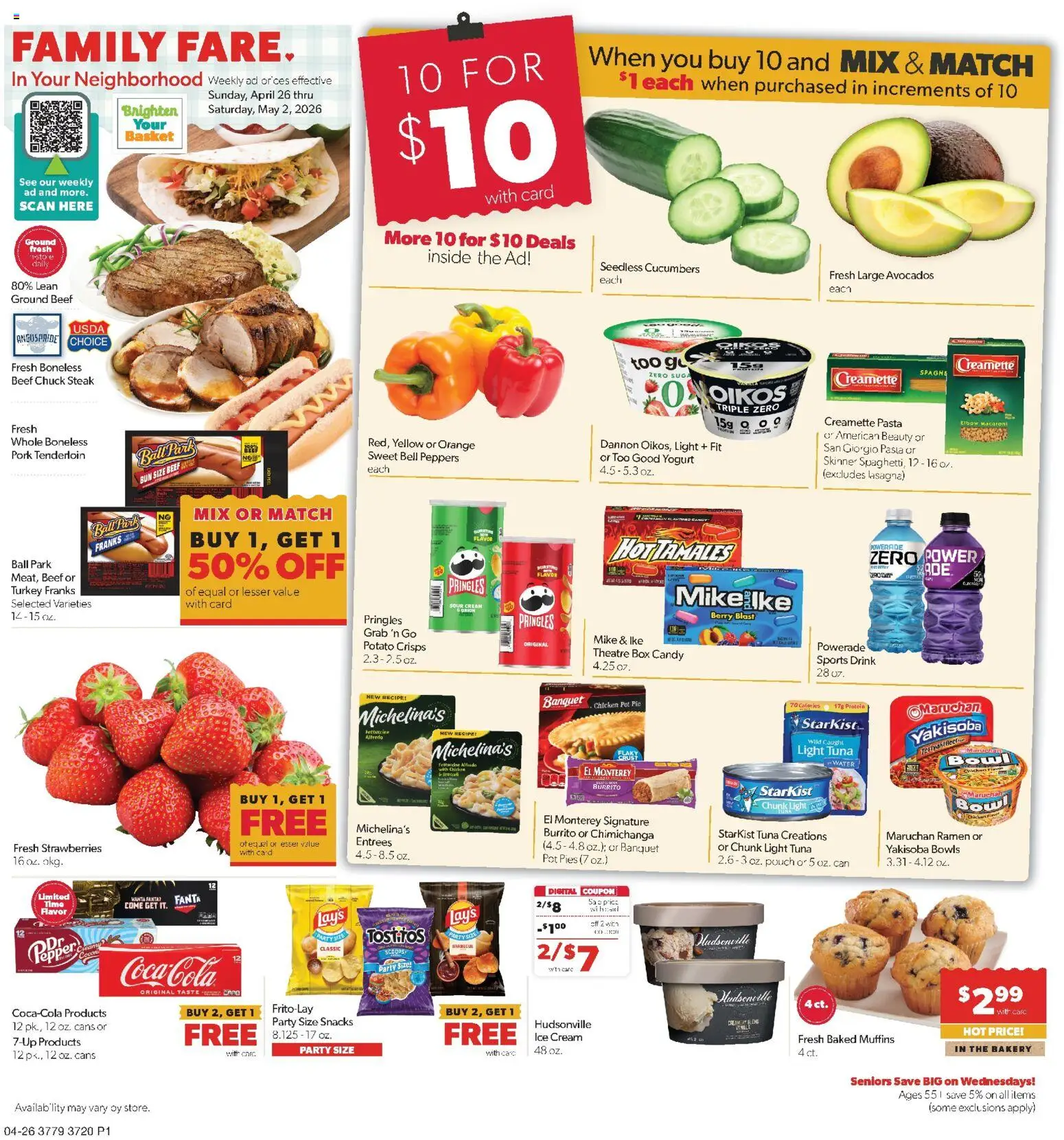 Family Fare Weekly Ad - IA - valid from 26.04.2026 | Page: 1