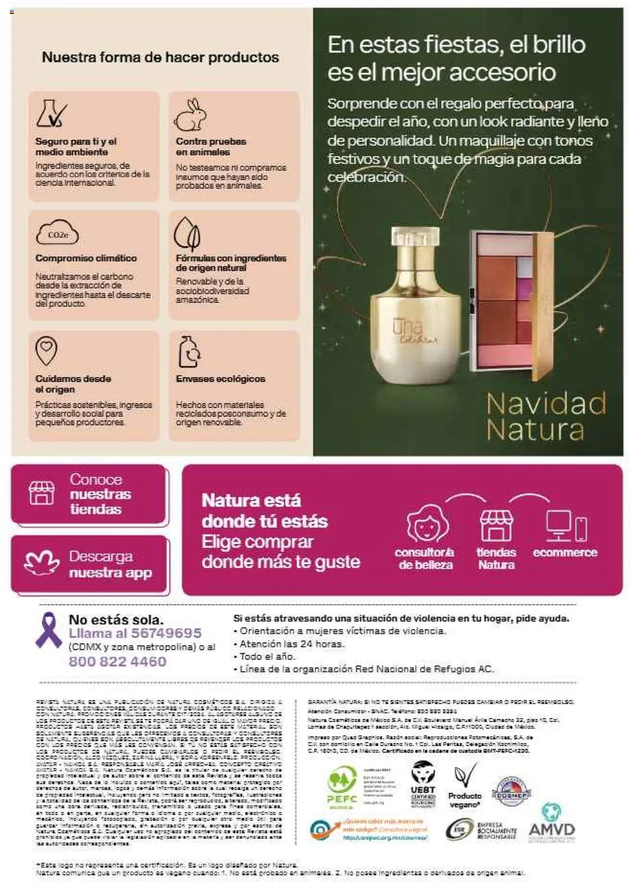Nuevas ofertas de Natura válidas en toda la República Mexicana desde el 22.11.2025. ¡Encuentra las mejores ofertas en Natura campaña 17 2025! | Página: 181 | Productos: Brillo, Radiante, Té, Maquillaje