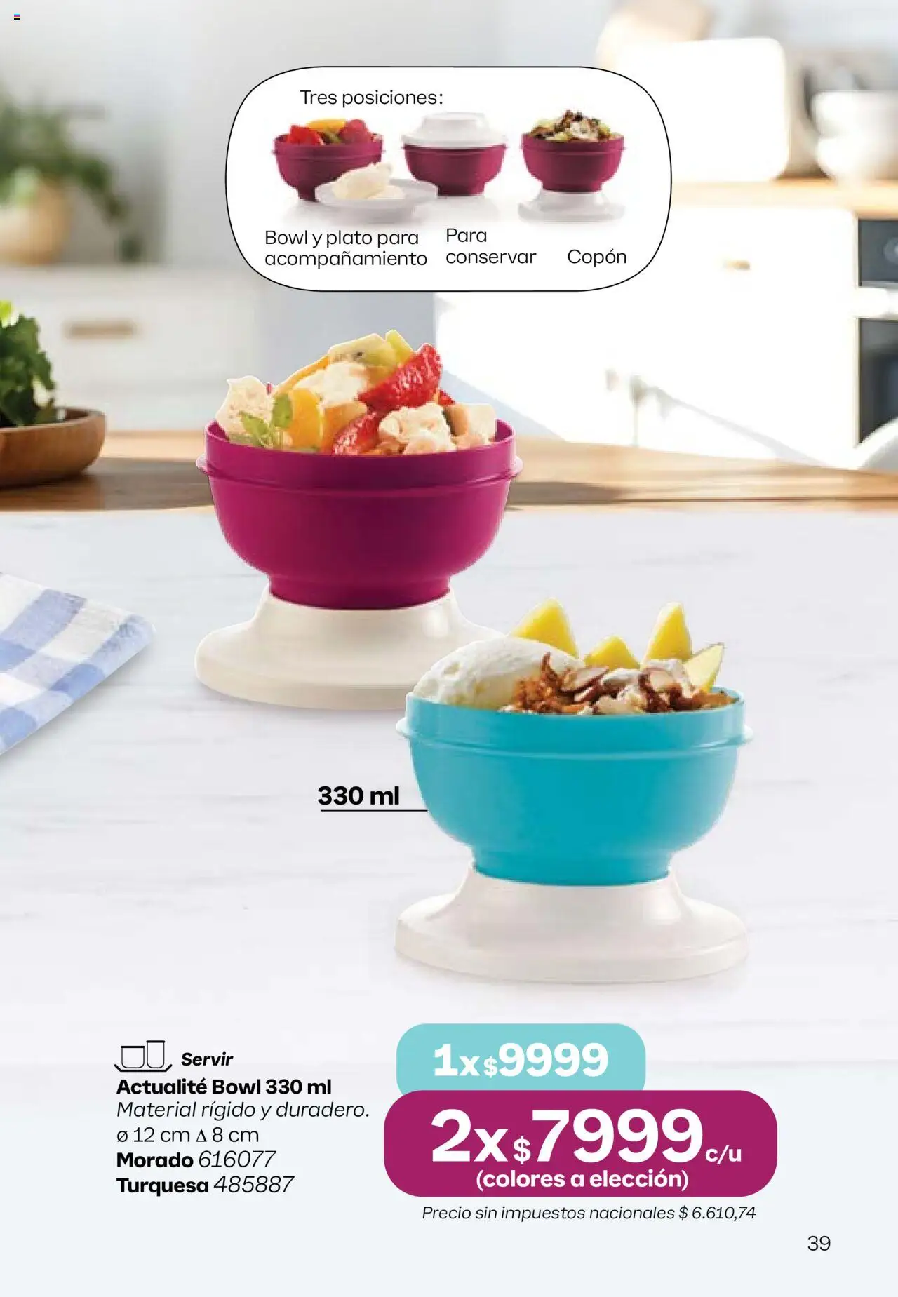 Tupperware Folleto │ válido desde el 08.09.2025 | Página: 40 | Productos: Bowl