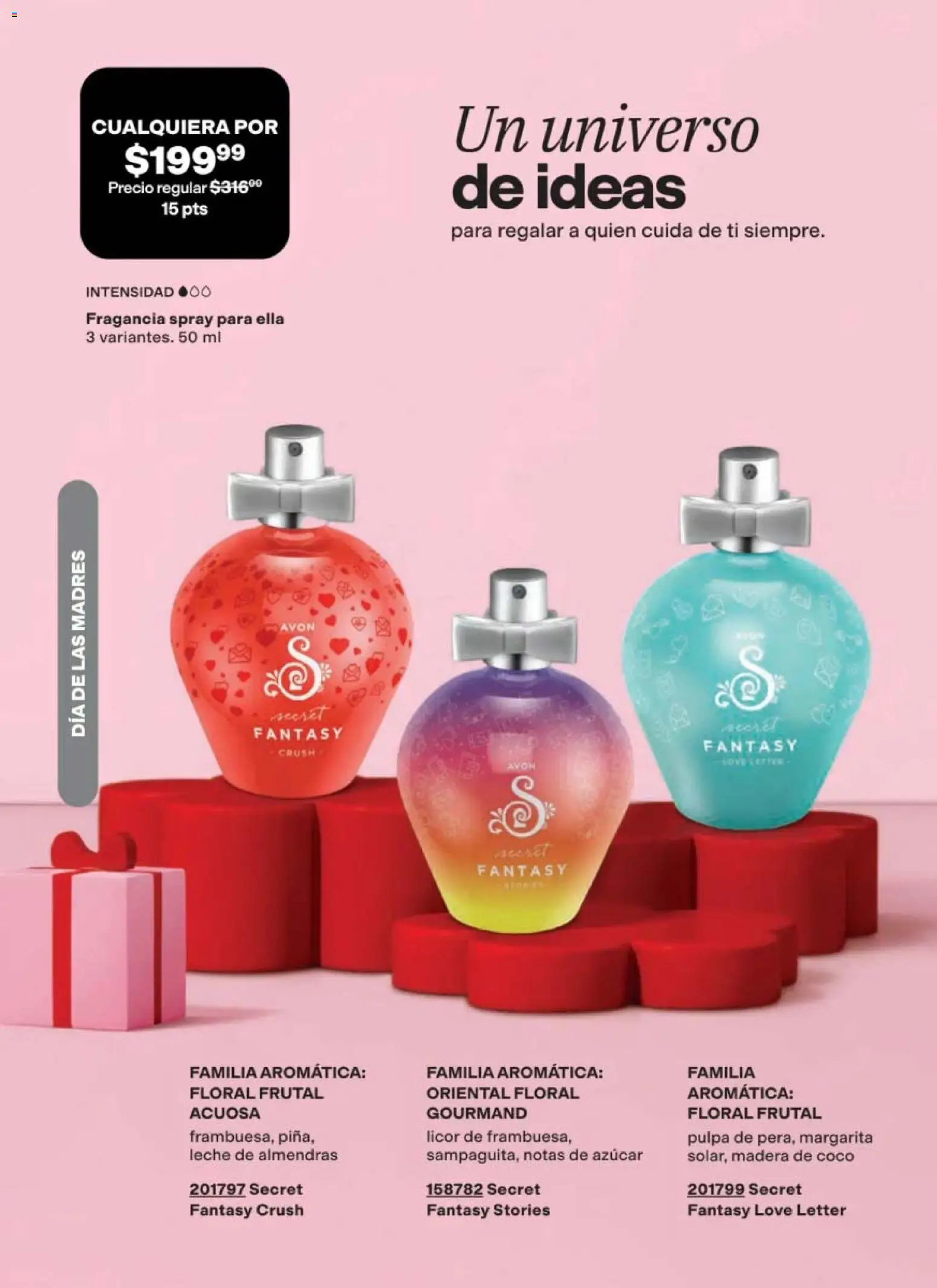 Nuevas ofertas de AVON válidas en toda la República Mexicana desde el 02.04.2026. ¡Encuentra las mejores ofertas en AVON campaña 6 2026! | Página: 42 | Productos: Azúcar, Leche, Perfume, Fragancia