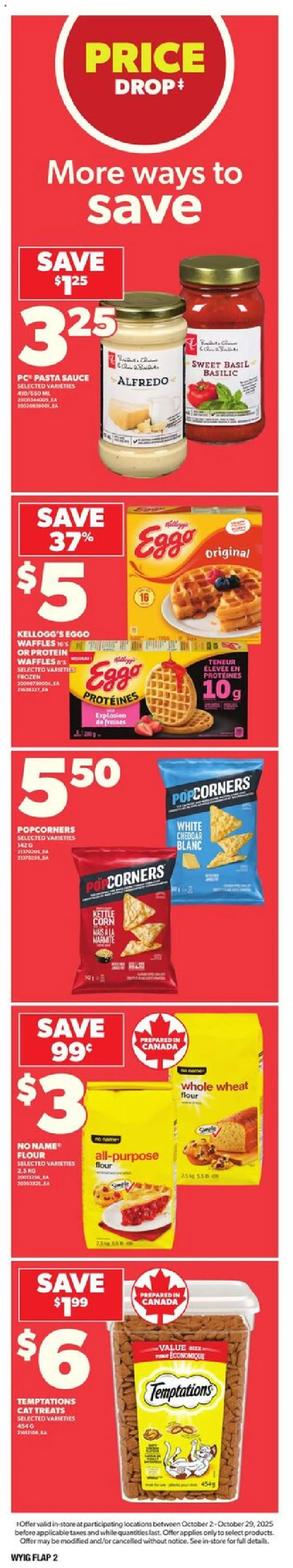 Independent Grocer flyer valid from 16.10.2025 | Page: 2 | Products: Pasta