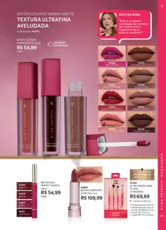 Eudora - Revista 17/2025 - Pré-Visualização do folheto da loja Eudora, válido de 10.11.2025 | Página: 85 | Produtos: Hibisco, Maquiagem, Batom, Avelã