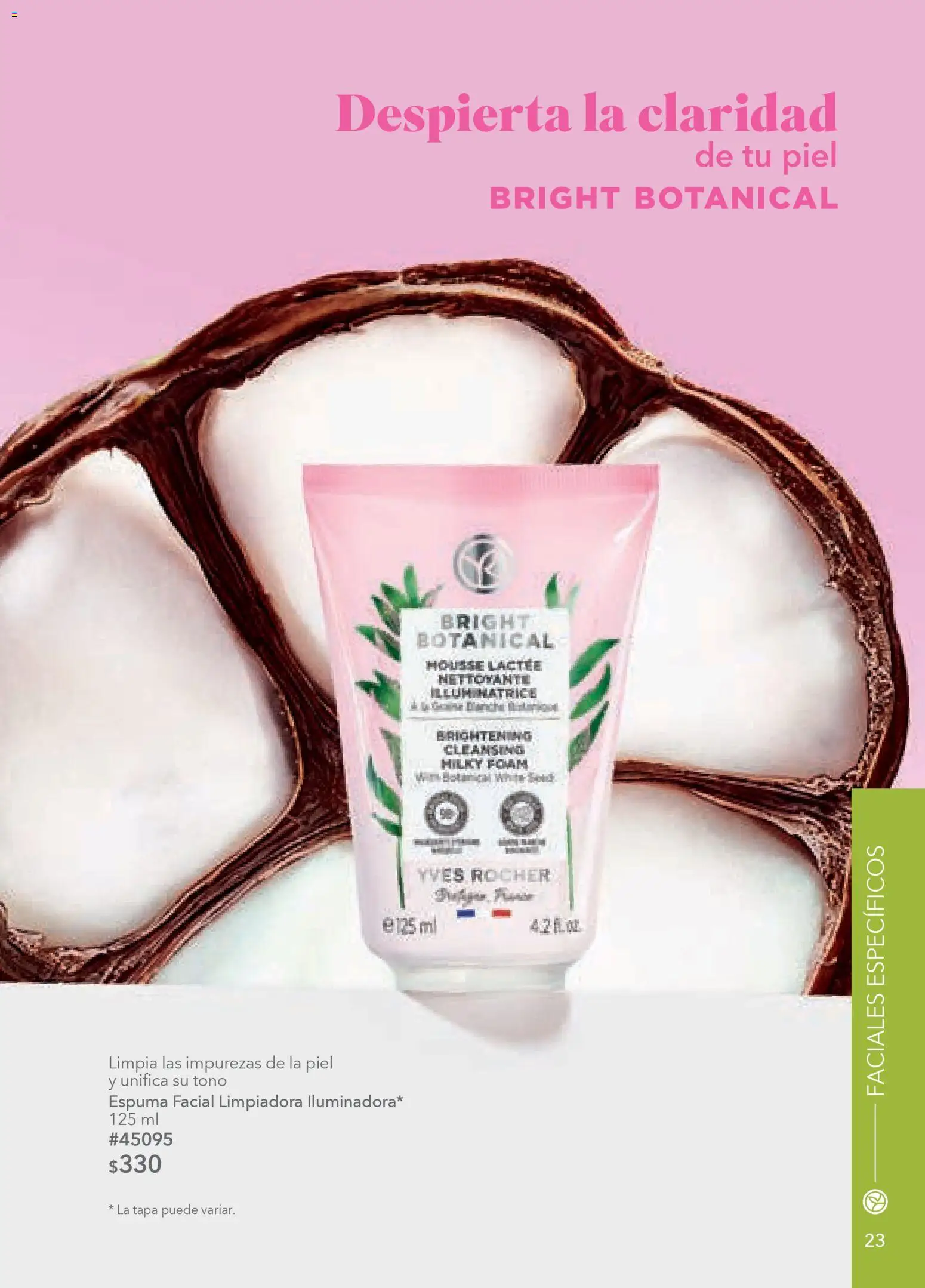 Nuevas ofertas de Yves Rocher válidas en toda la República Mexicana desde el 24.03.2026. ¡Encuentra las mejores ofertas en Yves Rocher campaña 5 2026! | Página: 23 | Productos: Espuma