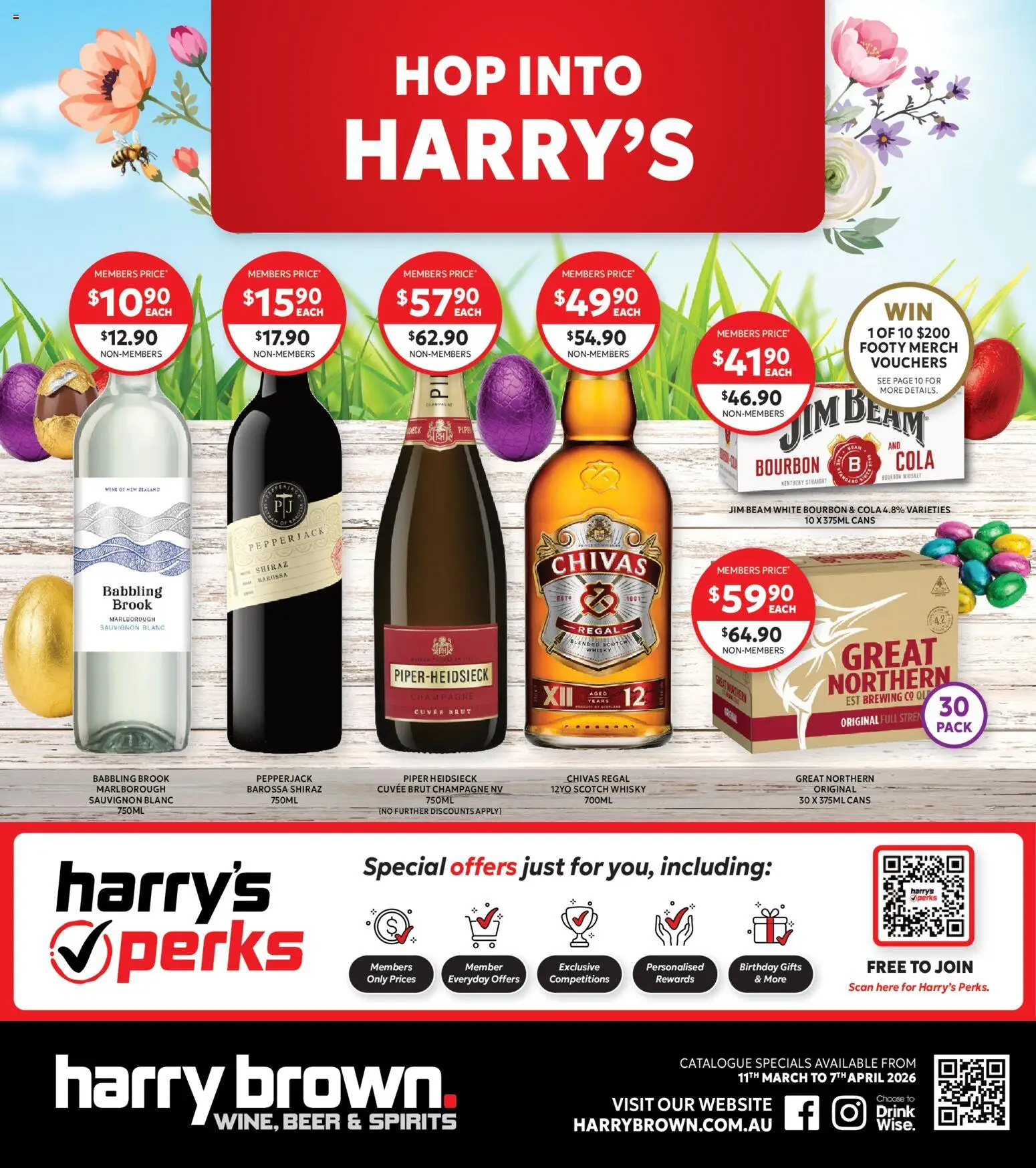 Harry Brown catalogue - valid from 11.03.2026 | Page: 1 | Products: Wine, Beer, Bourbon, Scotch