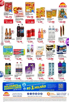 Encarte Assaí Atacadista - AM - Pré-Visualização do folheto da loja Assaí Atacadista, válido de 16.10.2025 | Página: 2 | Produtos: Base, Refrigerante, Sempre Livre, Absorvente