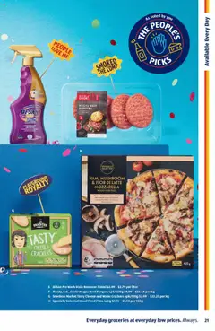 Aldi catalogue - valid from 10.09.2025 | Page: 21 | Products: Pizza, Stain remover, Wood, Water