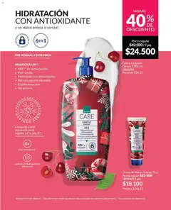 Avon catálogo - Campaña C17/2025 -  Vista previa de la revista de la tienda Avon valido desde el 01.12.2025 | Página: 133 | Productos: Crema, Cerezas, Crema de manos, Desodorante