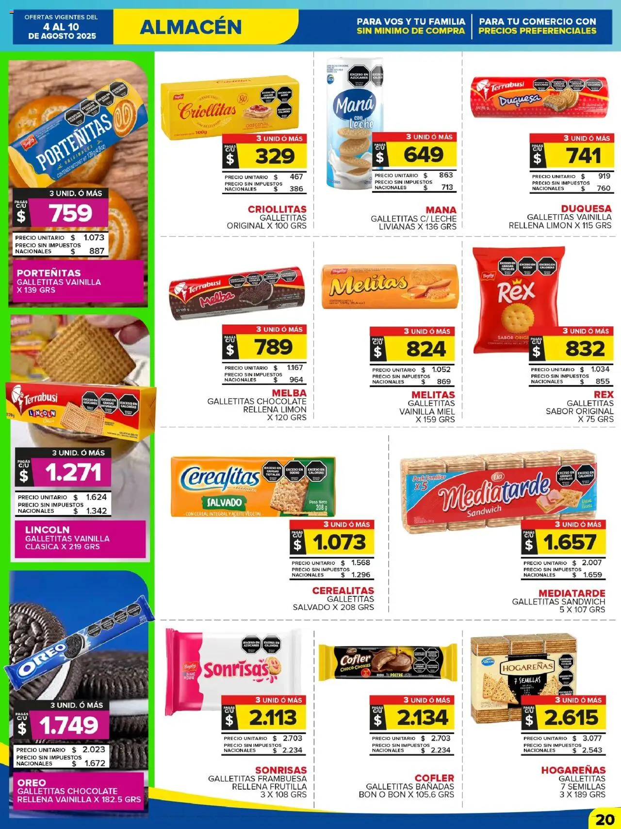 Carrefour Maxi catálogo │ válido desde el 04.08.2025 | Página: 20 | Productos: Frutilla, Aceite, Limón, Chocolate
