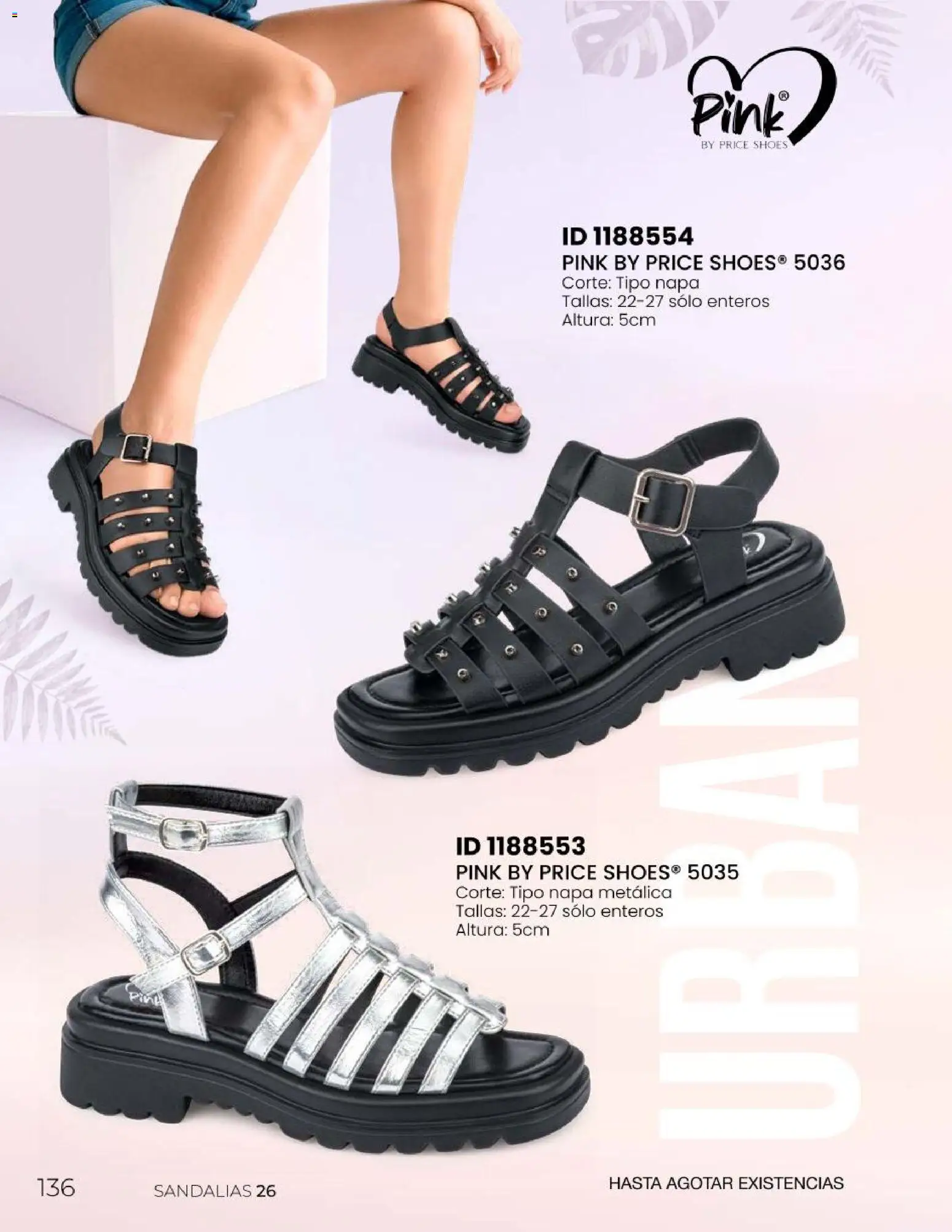 Nuevas ofertas de Price Shoes válidas en toda la República Mexicana desde el 31.01.2026. ¡Encuentra las mejores ofertas en Price Shoes Catálogo Sandalias ! | Página: 136 | Productos: Sandalias