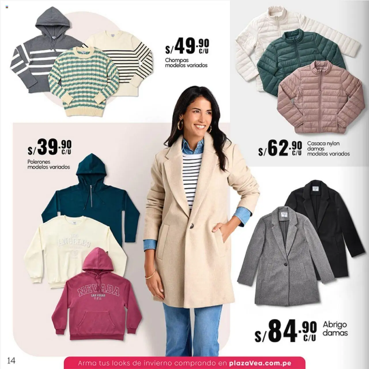 Catálogo Plaza Vea válido desde 16.06.2025 | Página: 14 | Productos: Abrigo