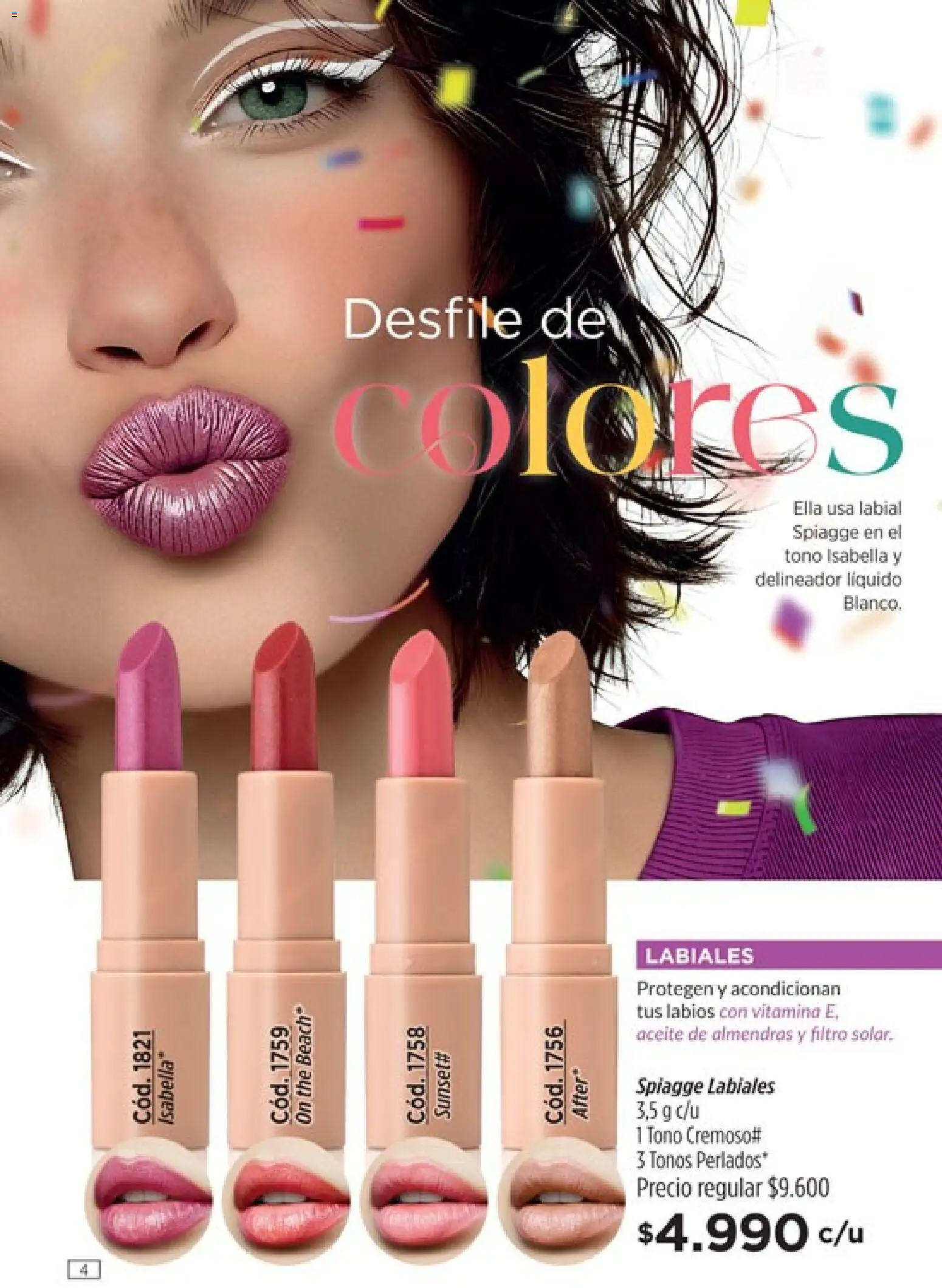 Catálogo Amodil Campaña 3 │ válido desde el 01.03.2026 | Página: 4 | Productos: Almendras, Aceite, Delineador