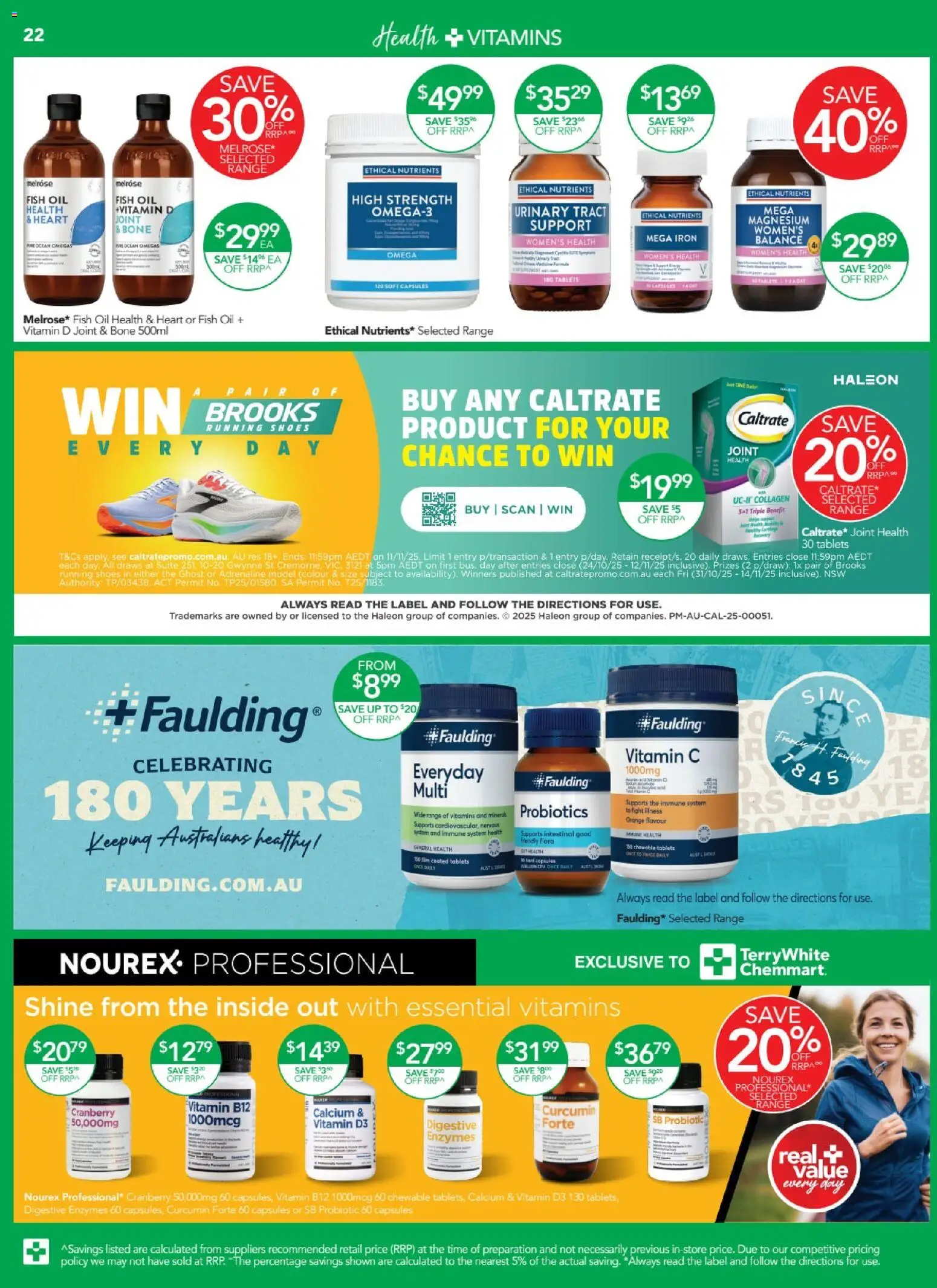 Terry White catalogue - valid from 23.10.2025 | Page: 24 | Products: Suite, Running shoes, Fish oil, Nutrients