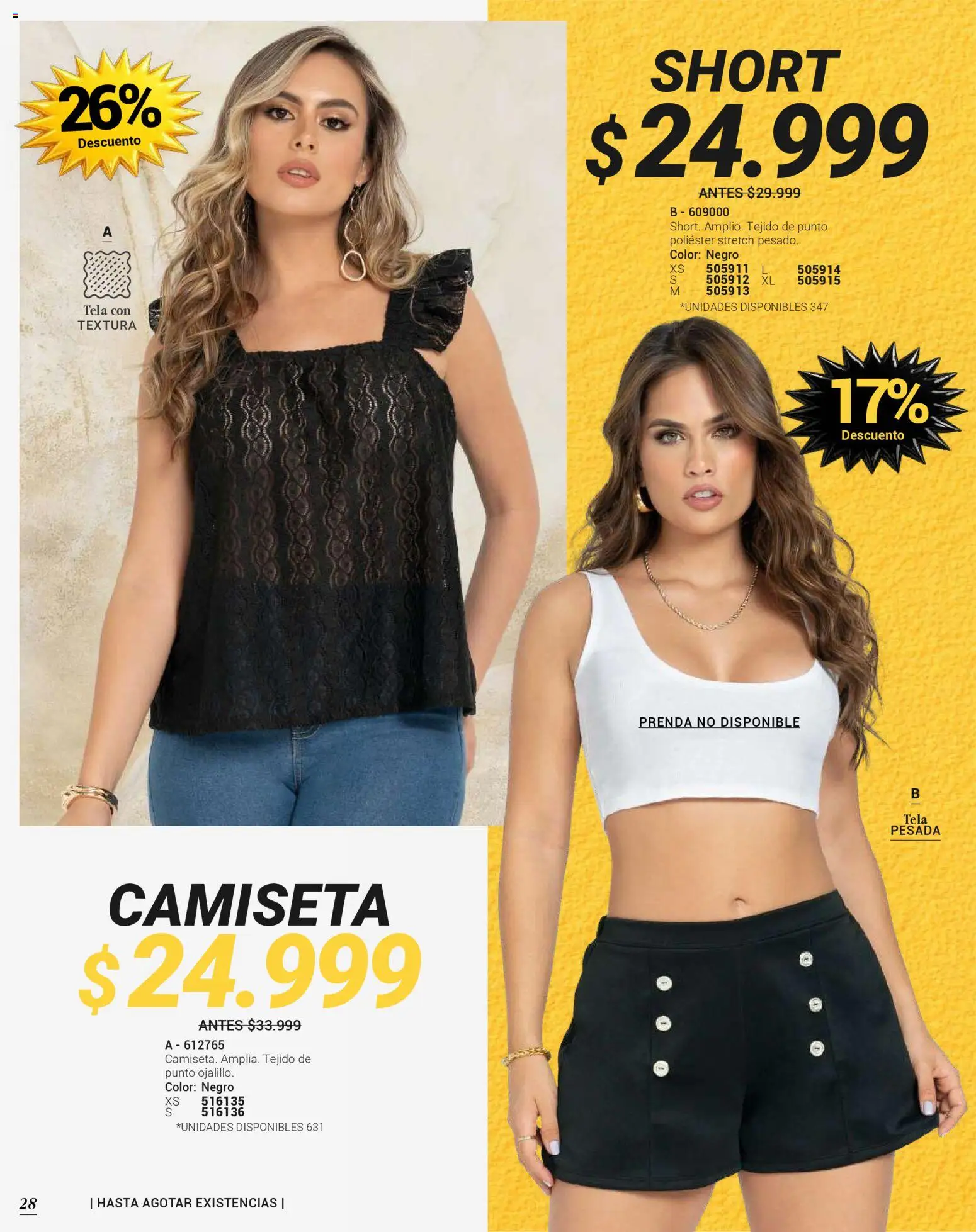 Carmel revista - valida desde el 01.06.2026 | Página: 224 | Productos: Short, Camiseta