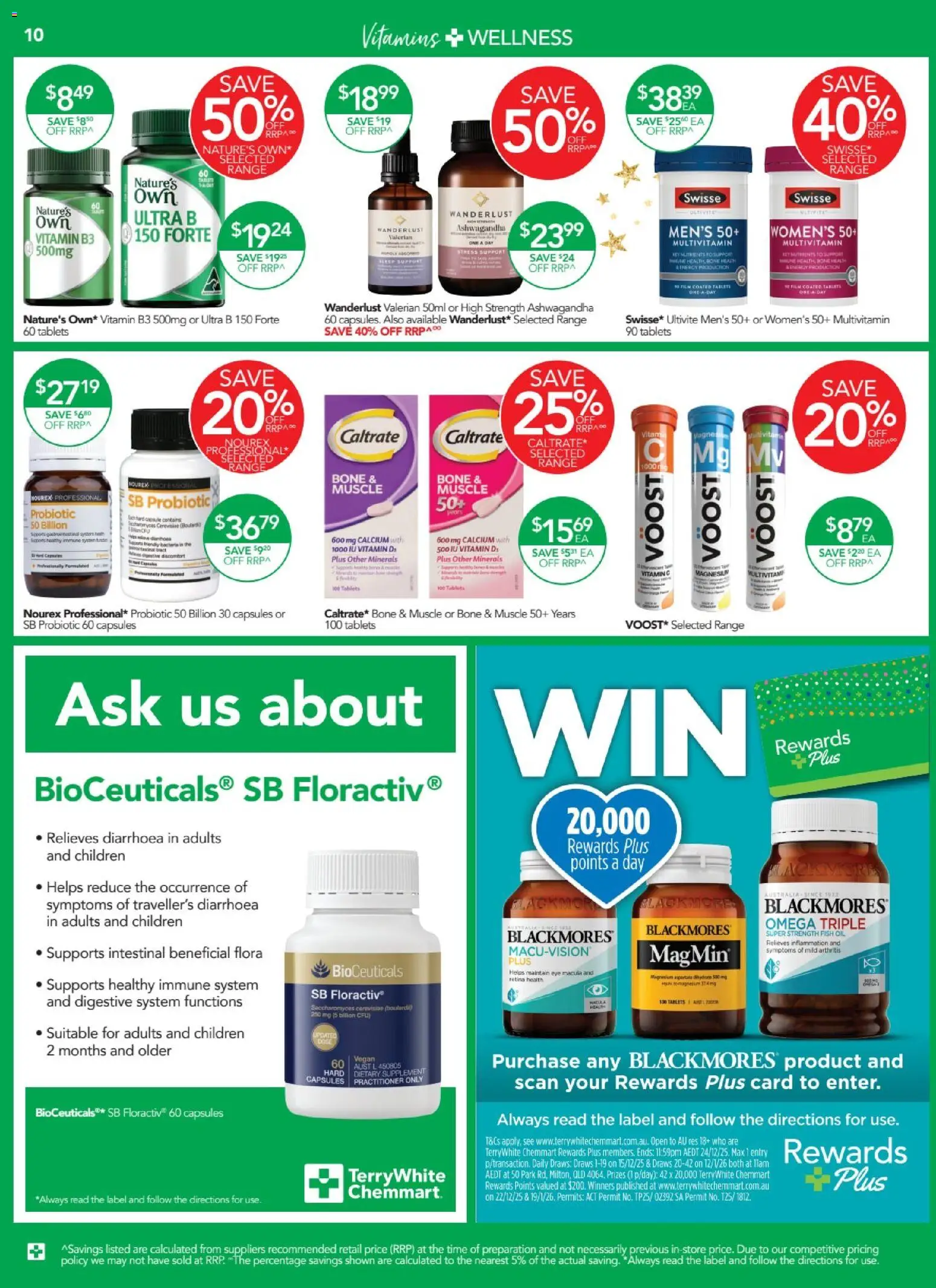 Terry White catalogue - valid from 04.12.2025 | Page: 10 | Products: Oil, Multivitamin, Tablets, Vitamin