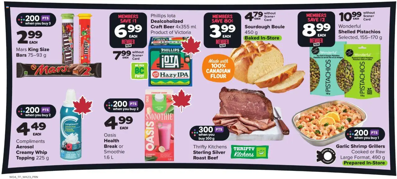 Thrifty Foods flyer valid from 02.10.2025 | Page: 12 | Products: Beef, Beer