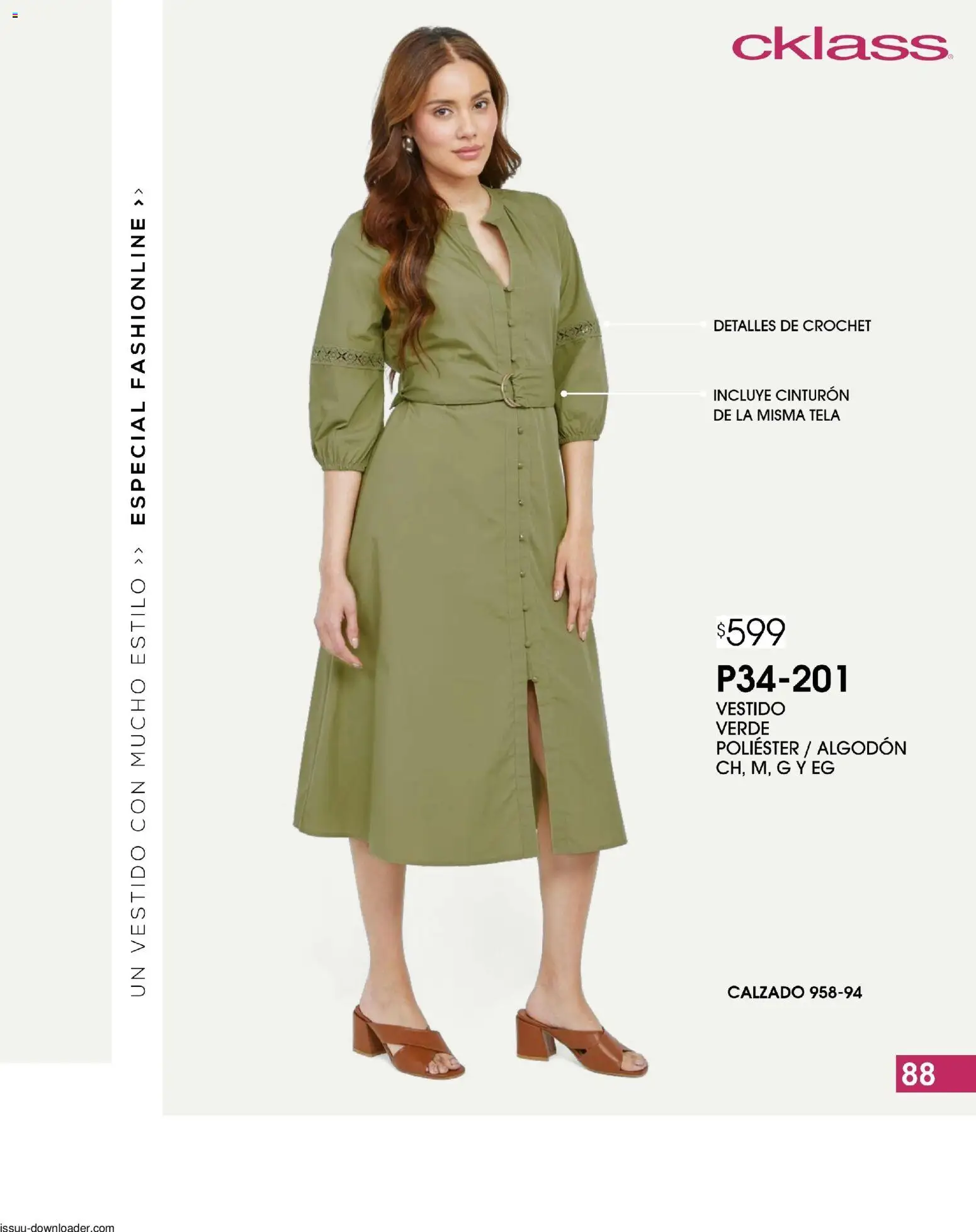 Nuevas ofertas de Cklass válidas en toda la República Mexicana desde el 06.02.2026. ¡Encuentra las mejores ofertas en Cklass catálogo Especial Fashionline! | Página: 89