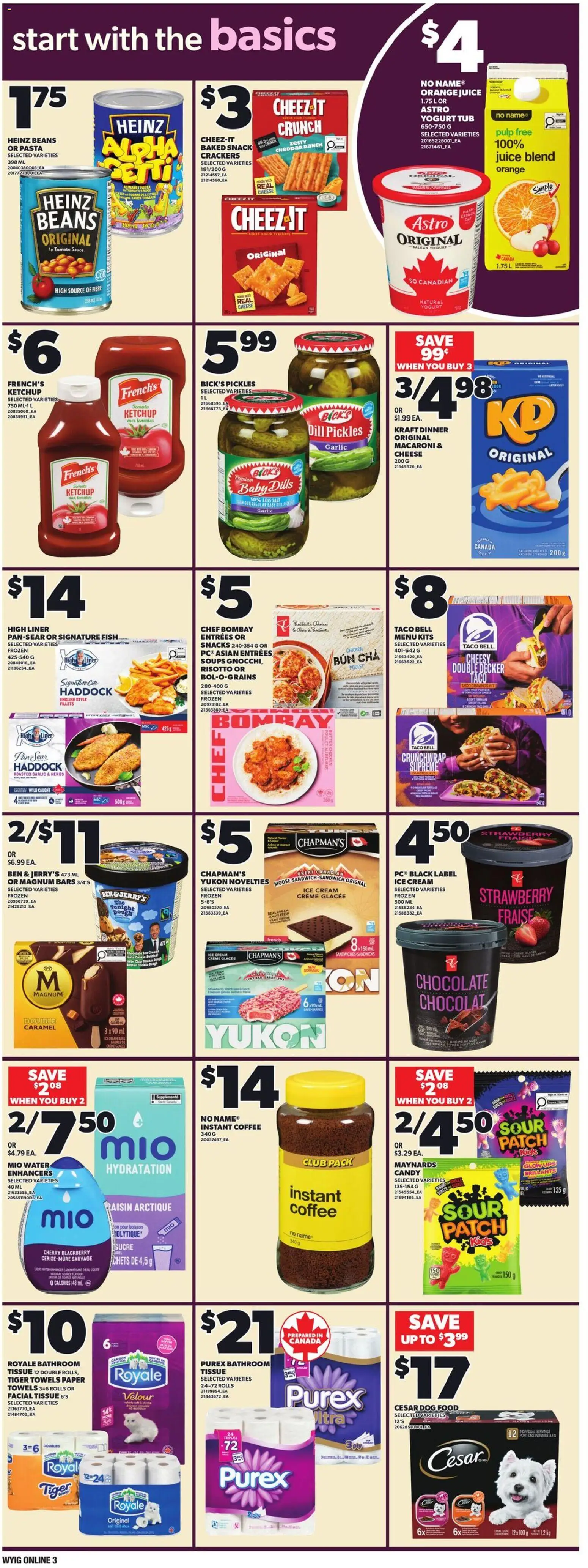 Independent Grocer flyer valid from 01.01.2026 | Page: 10 | Products: Pasta, Ketchup, Ice cream, Chocolate