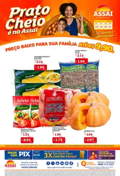 Encarte Assaí Atacadista - PB - Pré-Visualização do folheto da loja Assaí Atacadista, válido de 18.09.2025