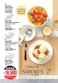 Vista previa Catálogo Amodil Campaña 17/2025 válido desde el 14.10.2025 | Página: 108 | Productos: Helado, Cuchara, Fuente