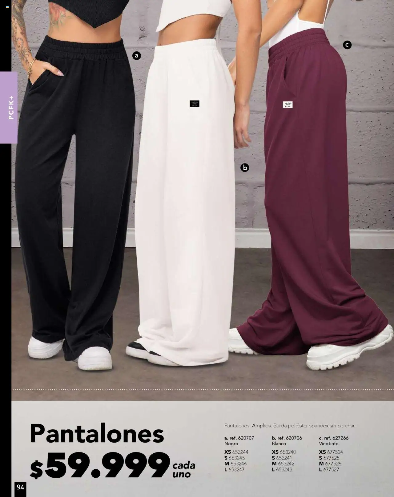 Pacifika revista - valida desde el 10.09.2025 | Página: 102 | Productos: Pantalones