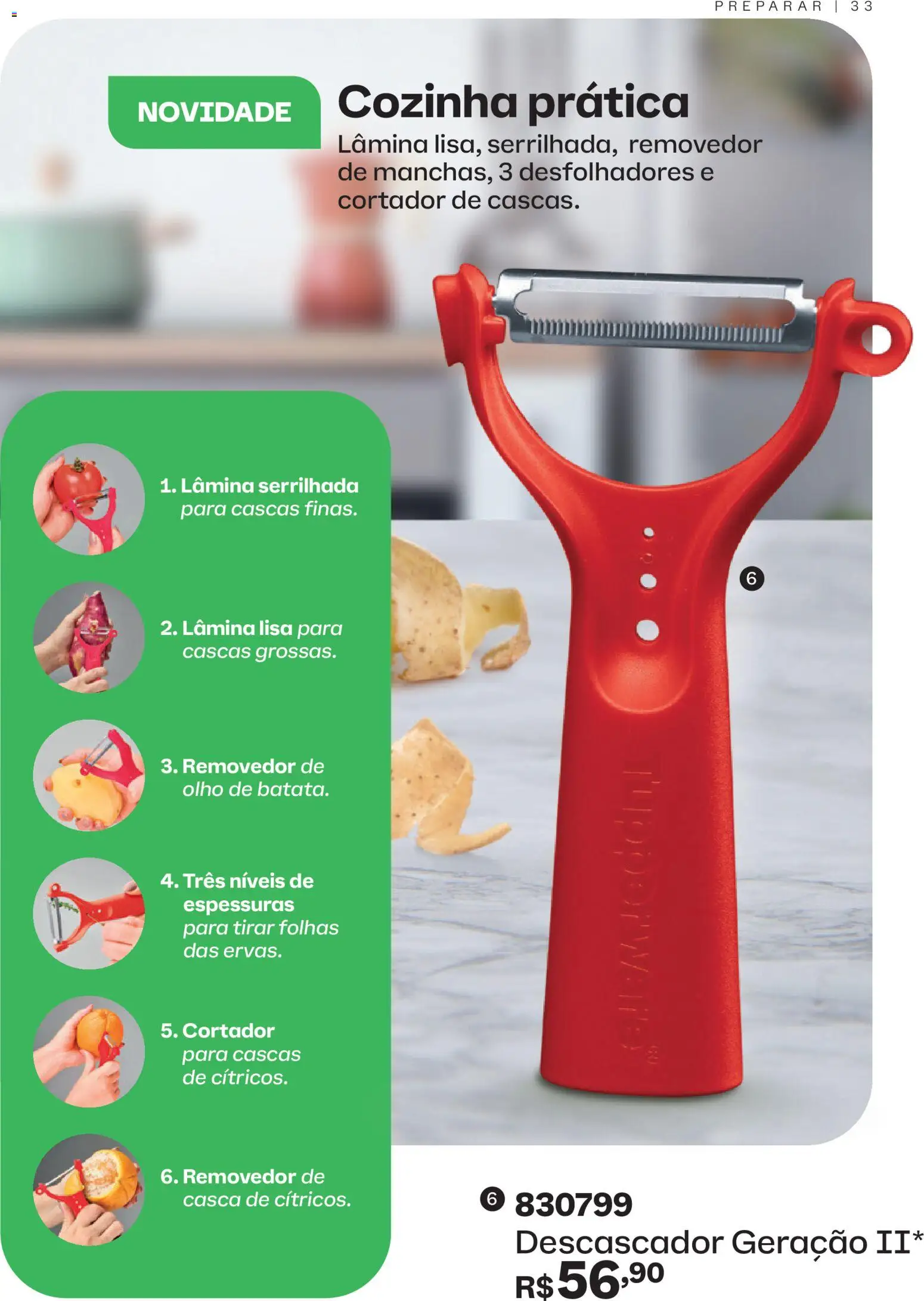 Tupperware Folheto - válido de 01.12.2025 | Página: 33 | Produtos: Cortador