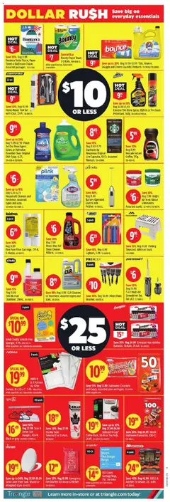 Canadian Tire flyer valid from 12.09.2025 | Page: 2 | Products: Tea, Milk, Coffee, Chocolate