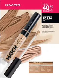 Vista previa de folleto Avon - Ciclo 19 de la Avon válido desde 01.12.2025 | Página: 232 | Productos: Corrector