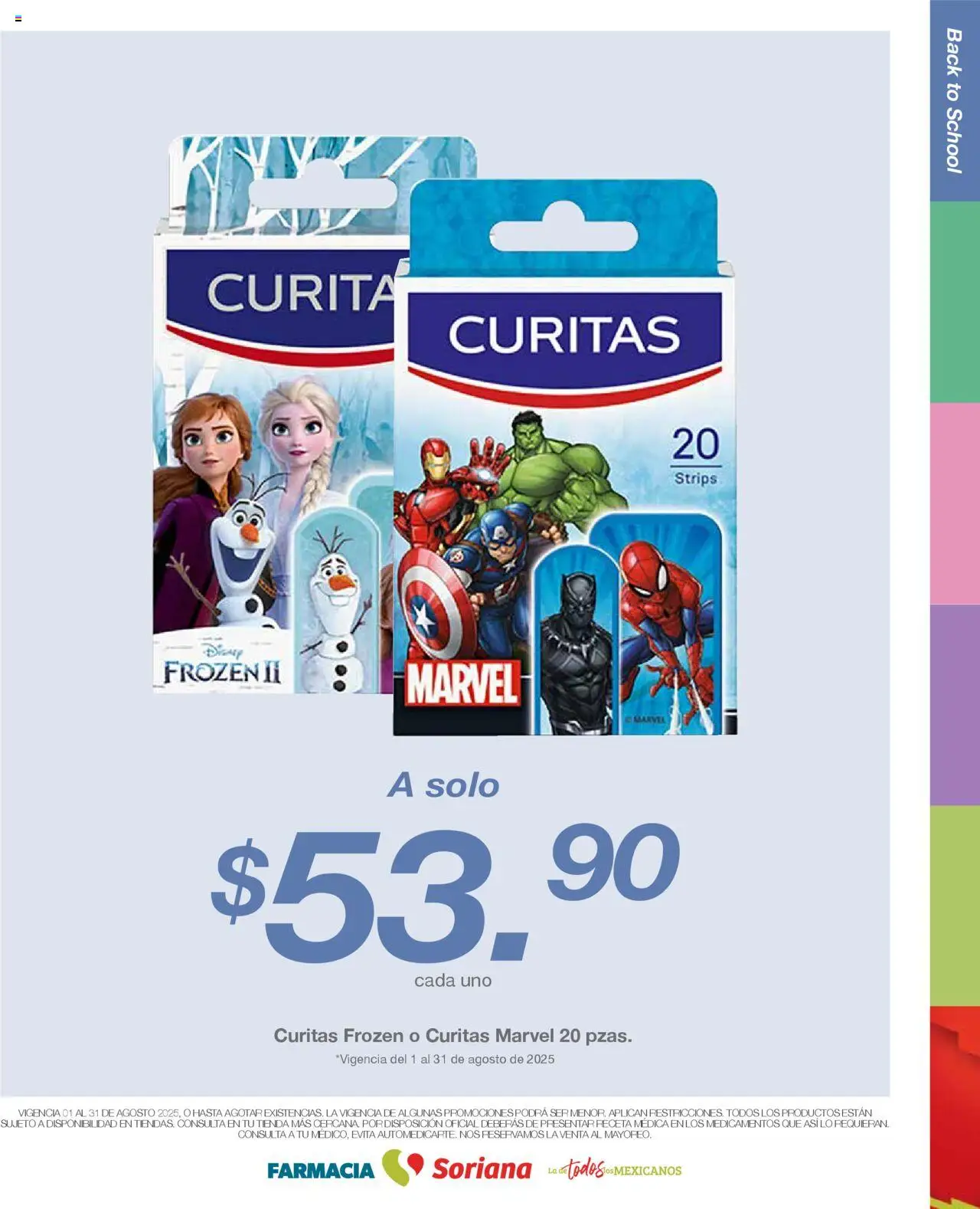Nuevas ofertas de Soriana válidas en toda la República Mexicana desde el 01.08.2025. ¡Encuentra las mejores ofertas en Soriana - Folleto Farmacia Súper Nacional! | Página: 2
