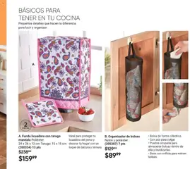 Vista previa de Funda licuadora con tarugo mandala, Poliéster. 24 x 26 x 13 cm Tarugo: 15 x 15 cm, nuevo folleto de la tienda, válido en México a partir del 24.04.2026 | Página: 157 | Productos: Licuadora, Funda, Organizador, Polvo